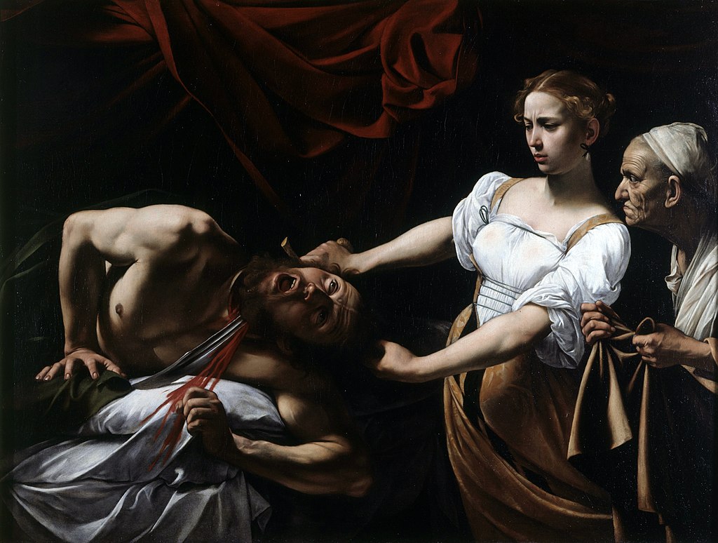 image de judith par Caravaggio